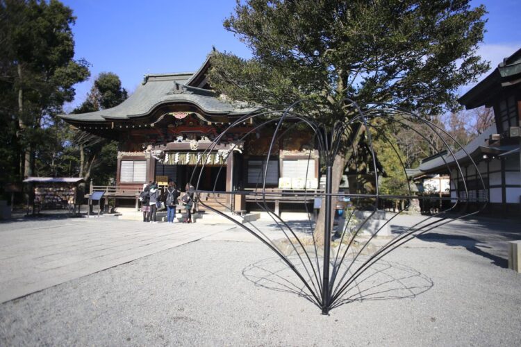 秩父神社おみくじ枠